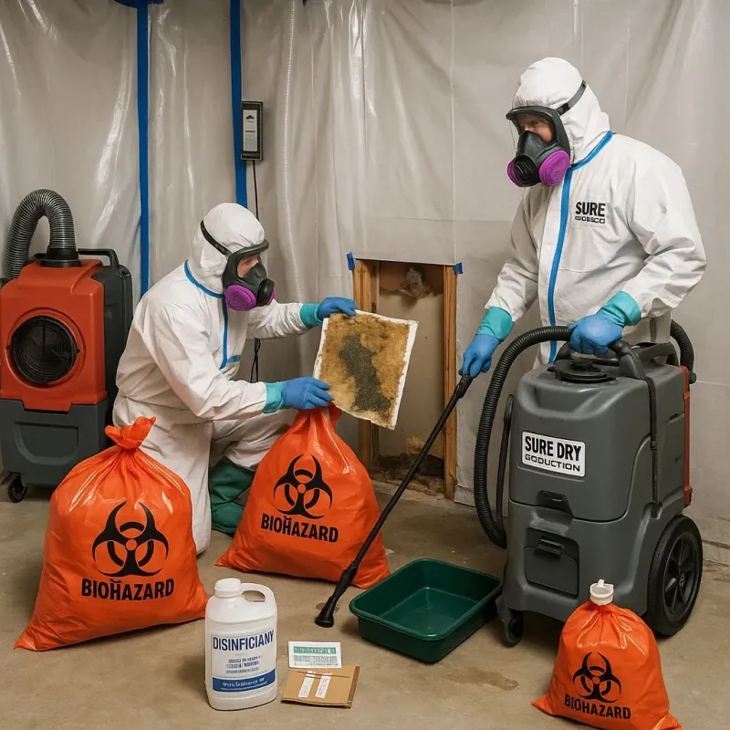 Contaminated Water Handling Protocols process in Woodlawn, IL