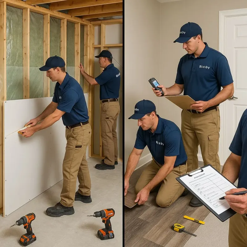 Repairs and Reconstruction process in Woodlawn, IL
