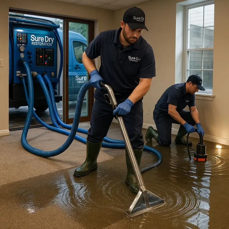 Water Extraction and Removal process in Woodlawn, IL